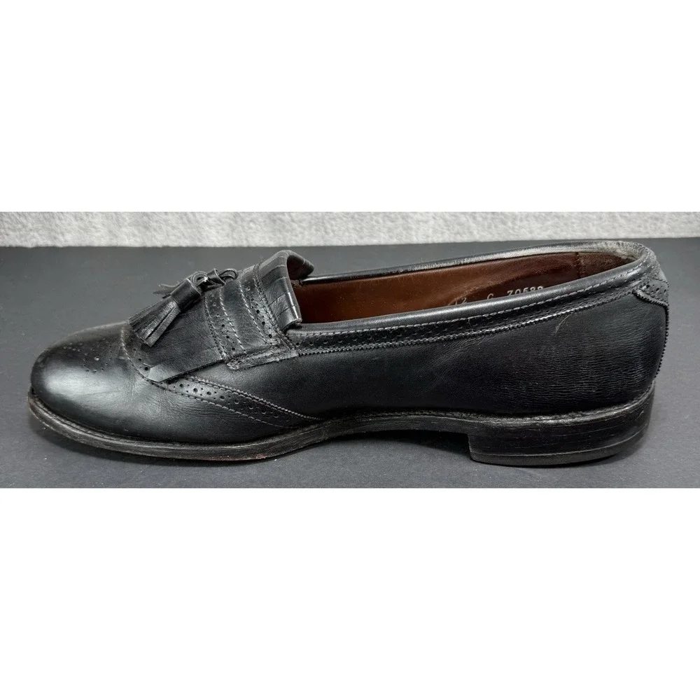 Allen Edmonds Bridgeton Tassel Loafers Men's 12‎ C Leather Black